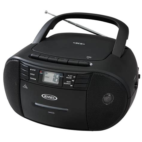 portable am fm cd cassette player|portable cassette player with speaker.